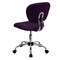Emma and Oliver Mid-Back Mesh Padded Swivel Task Office Chair with Chrome Base